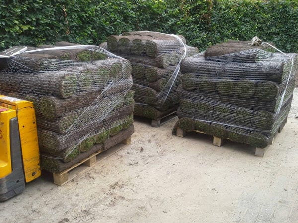 grasmatten afhalen